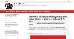 Desktop Screenshot of collectifguatemala.org